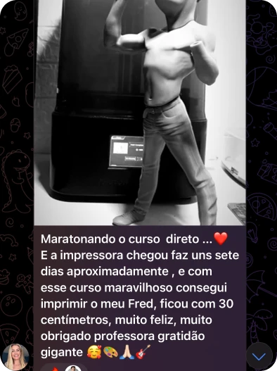 Depoimento de aluna 3