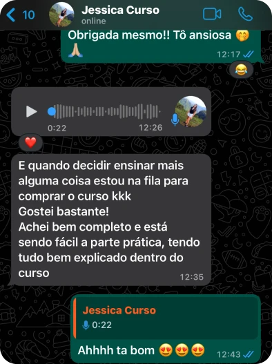 Depoimento de aluna 2